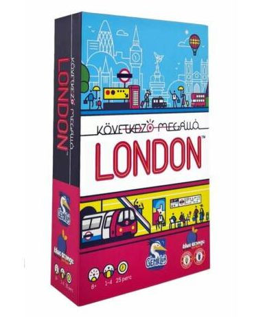 Következő megálló: London társasjáték