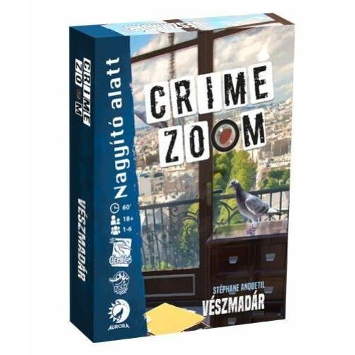 Crime Zoom: Nagyító alatt - Vészmadár társasjáték