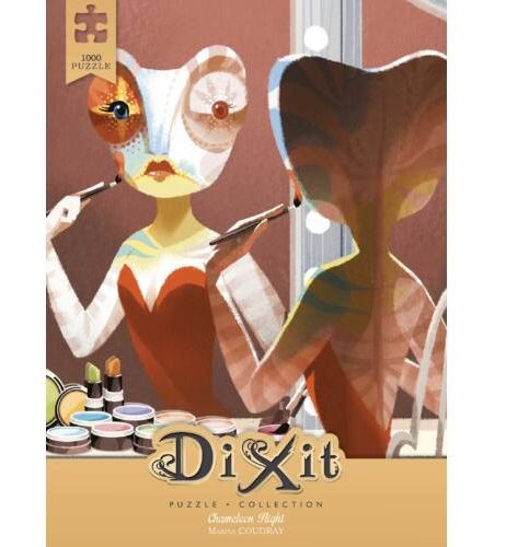 Dixit puzzle 1000 - Két szín között (Chameleon Night - 08)