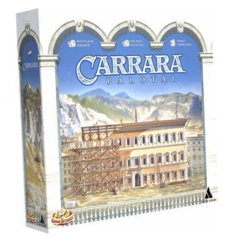 Carrara palotái - Deluxe kiadás fémpénzekkel társasjáték