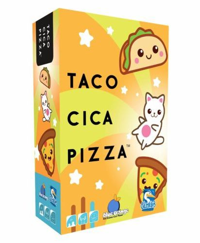 Taco, cica, pizza társasjáték