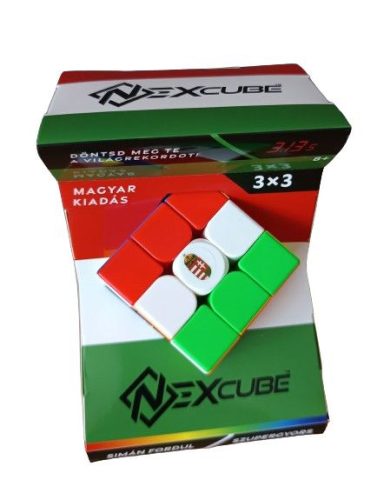 Nexcube 3x3 kocka, magyar zászlós
