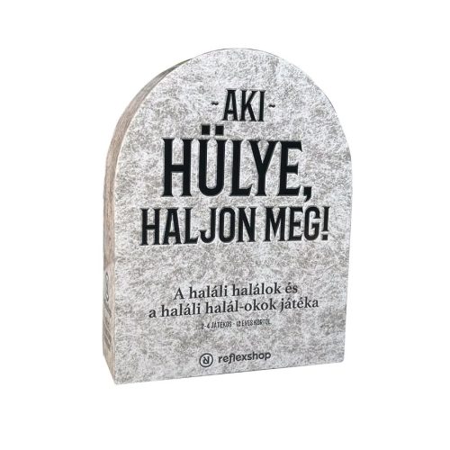 Aki hülye, haljon meg! társasjáték BONTOTT DOBOZOS