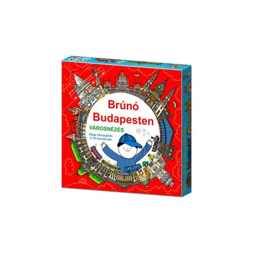 Brúnó Budapesten - Városnézés társasjáték