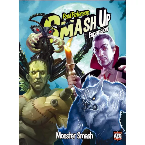 Smash up! Monster Smash kártyajáték, angol nyelvű
