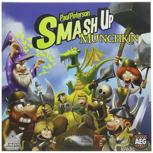 Smash up! Munchkin, társasjáték, angol nyelvű