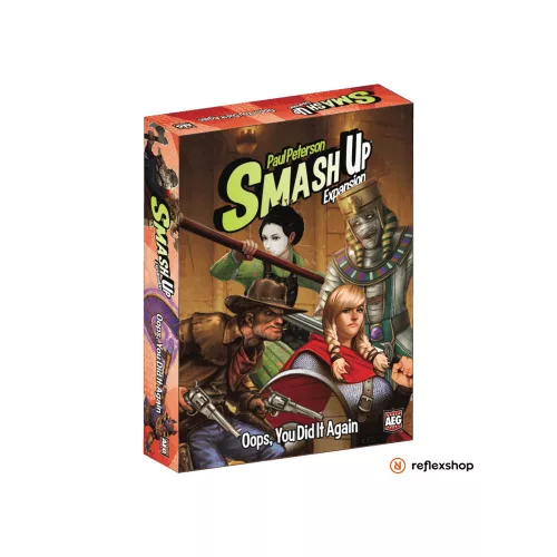 Smash Up: Oops You Did It Again kiegészítő, angol nyelvű