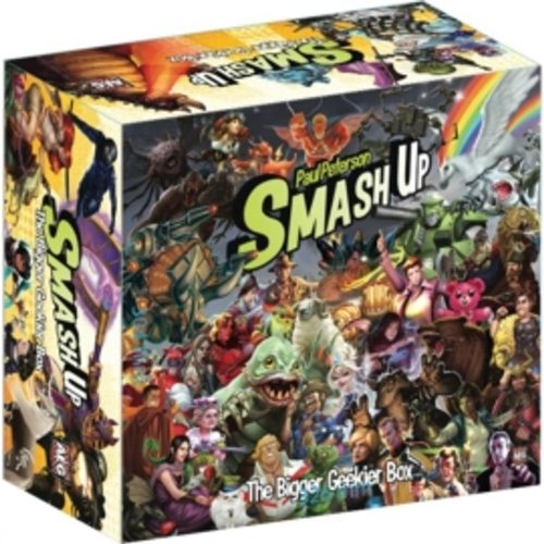 Smash Up Bigger Geekier Box társasjáték, angol nyelvű