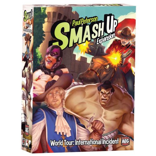 Smash Up: World Tour - International Incide társasjáték, angol nyelvű