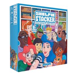 Shelfie Stacker társasjáték, angol nyelvű