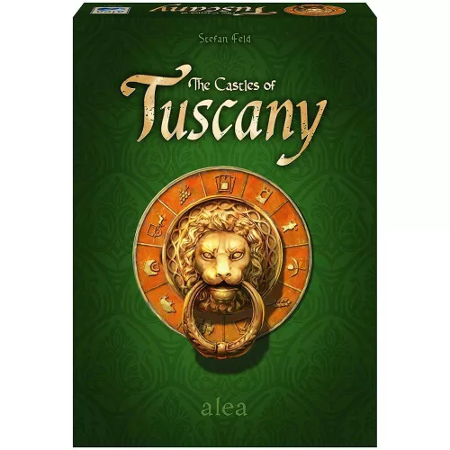 The Castles of Tuscany társasjáték, angol nyelvű
