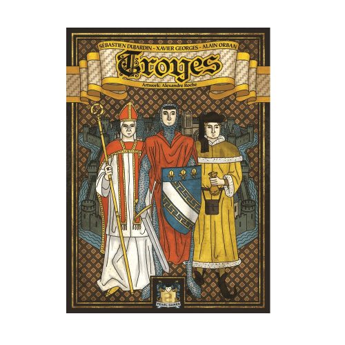Troyes társasjáték, angol nyelvű