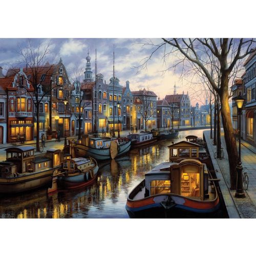 ART Puzzle 1500 db-os puzzle - The Light of the Canal 5389