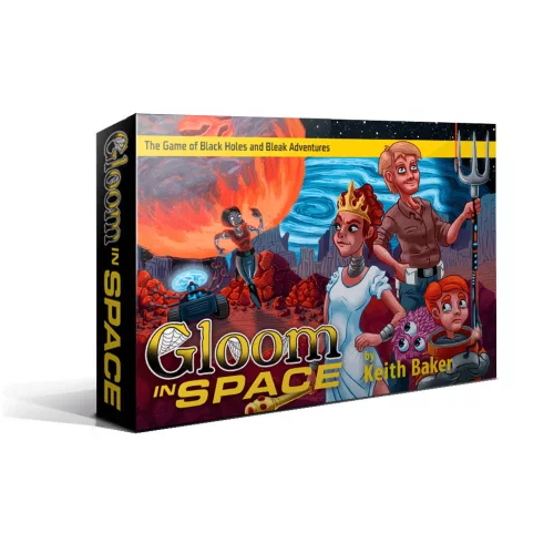 Gloom in Space társasjáték, angol nyelvű