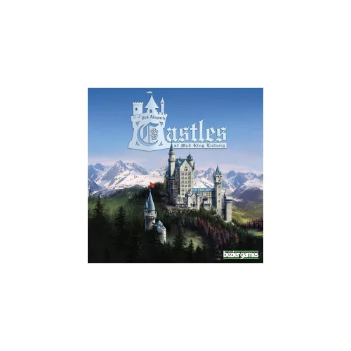 Castles of Mad King Ludwig társasjáték, angol nyelvű