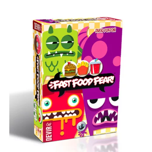 Fast Food Fear társasjáték, angol nyelvű
