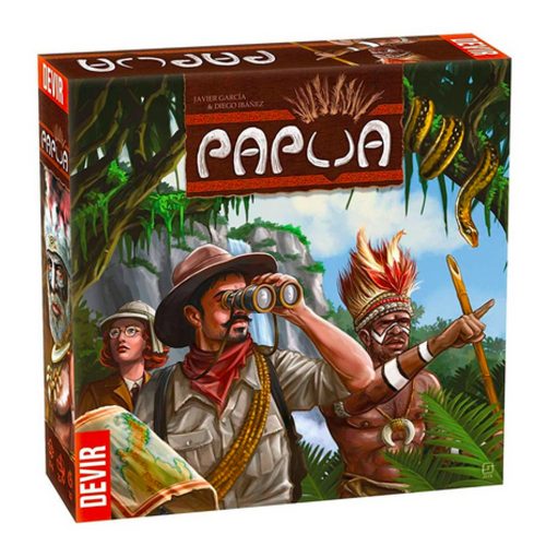 PAPUA társasjáték, angol nyelvű