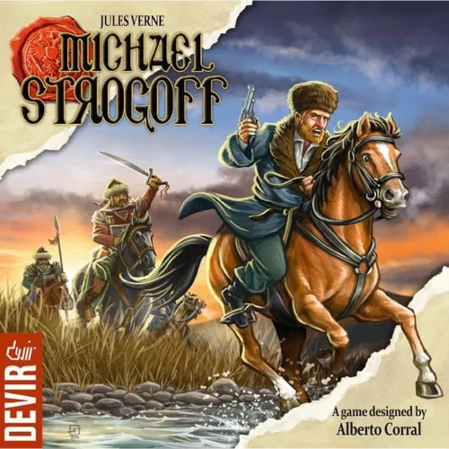 Michael Strogoff társasjáték, angol nyelvű