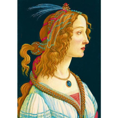 Art by Bluebird 1000 db-os puzzle - Sandro Botticelli - Idealized Portrait of a Lady, 1480 - 60023