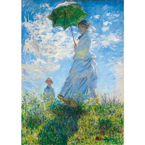 Art by Bluebird 1000 db-os puzzle - Claude Monet:  Woman with a Parasol - Madame Monet and Her Son 60039