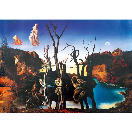 Bluebird Puzzle 1000 db-os puzzle - Salvador Dalí: Swans Reflecting Elephants 60105