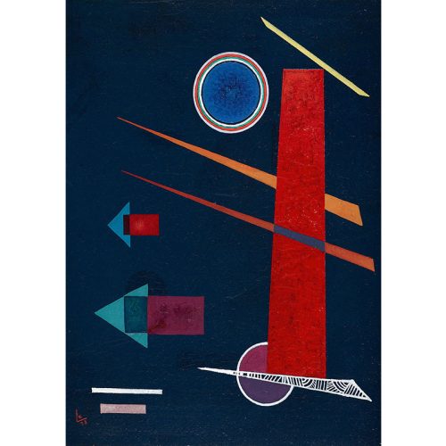 Bluebird Puzzle 1000 db-os puzzle - Vassily Kandinsky: Powerful Red 60127
