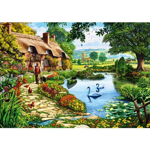 Bluebird 1000 db-os Puzzle - Cottage by the Lake - 70315