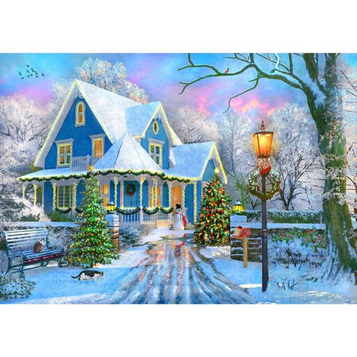 Bluebird 1000 db-os Puzzle - Christmas at Home - 70340