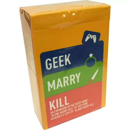 Blank Marry Kill társasjáték, Geek kiegészítő, angol nyelvű