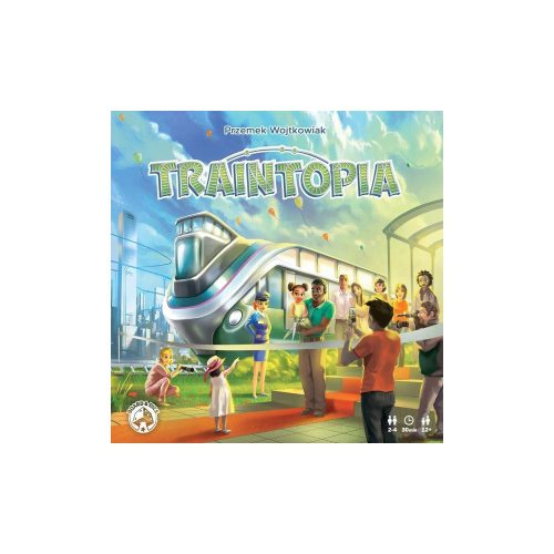 Traintopia, társasjáték, angol nyelvű
