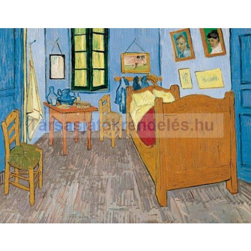 Puzzle 3000 db-os Van Gogh: Van Gogh szobája Arles-ben - Clementoni (33535)