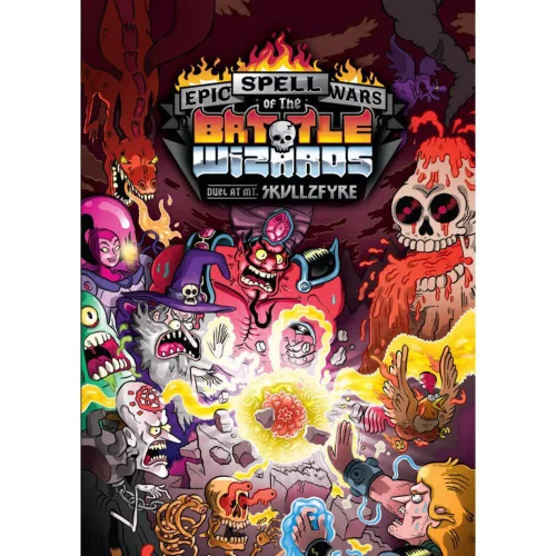 Epic Spell Wars of the Battle Wizards: Duel at Mt. Skullzfyre társasjáték, angol nyelvű