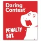 Daring contest társasjáték Penalty kiegészítő, angol nyelvű