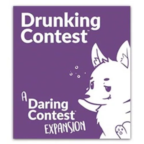 Daring contest társasjáték Drinking kiegészítő, angol nyelvű