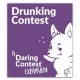 Daring contest társasjáték Drinking kiegészítő, angol nyelvű