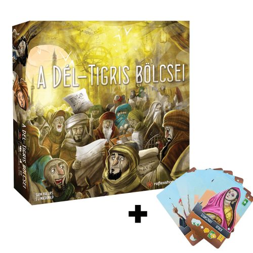 A Dél-Tigris bölcsei társasjáték - promókártyával