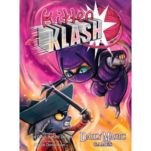 Kitten Klash társasjáték, angol nyelvű