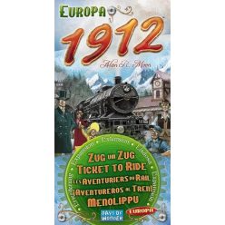 Ticket To Ride Europa 1912 kiegészítő, angol nyelvű