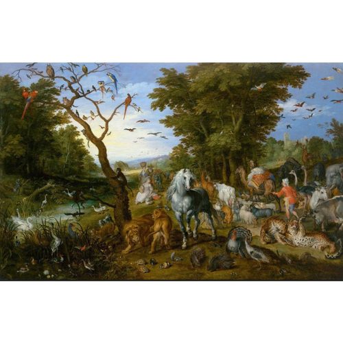 D-Toys 1000 db-os puzzle - Brueghel Pieter: Noah's Ark - 75253