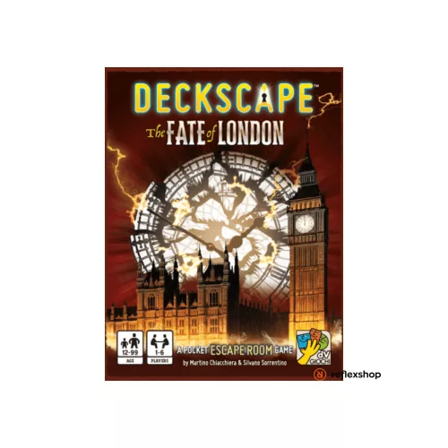 Deckscape - Fate of London angol nyelvű szabadulós társasjáték