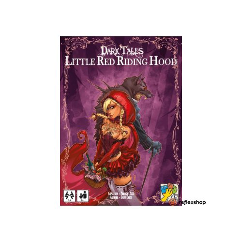 Dark Tales társasjáték Little Red Riding Hood kiegészítő, angol nyelvű