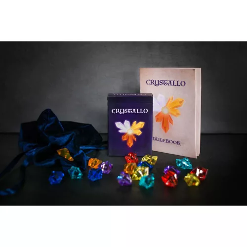 Crystallo társasjáték, angol nyelvű