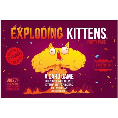 Exploding Kittens Nordic Party Pack Edition társasjáték, angol nyelvű