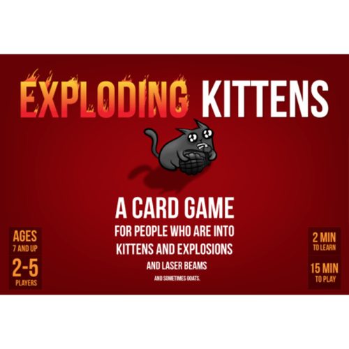 Exploding Kittens társasjáték, angol nyelvű (MEOW)