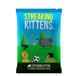   Exploding Kittens társasjáték Streaking Kittens kiegészítő, angol nyelvű