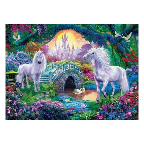 Eurographics 500 db-os puzzle - XXL Pieces - Unicorn Fairy Land - 6500-5363
