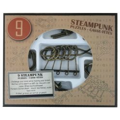Steampunk Puzzle Set (9) - Barna ördöglakat