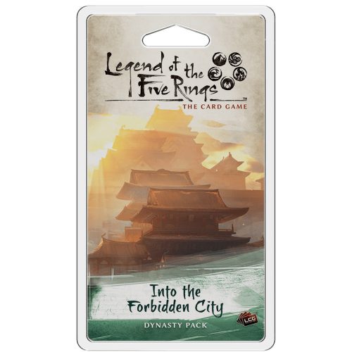 Legend of The Five Rings LCG Into the Forbidden City kiegészítő, angol nyelvű