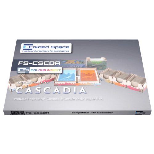 Cascadia - színes insert, társasjáték kiegészítő