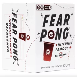 Fear pong - internet famous társasjáték, angol nyelvű